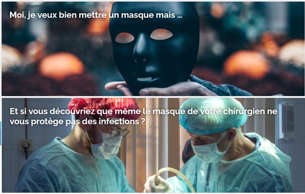 https://reinfocovid.fr/science/moi-je-veux-bien-mettre-un-masque-mais/

https://reinfocovid.fr/science/et-si-vous-decouvriez-que-meme-le-masque-de-votre-chirurgien-ne-vous-protege-pas-des-infections/